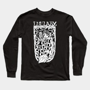 Lullaby - The Cure illustrated lyrics. Long Sleeve T-Shirt